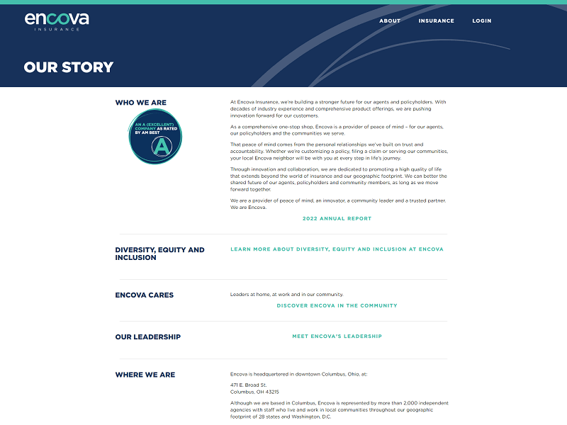 Encova Insurance screenshot 2
